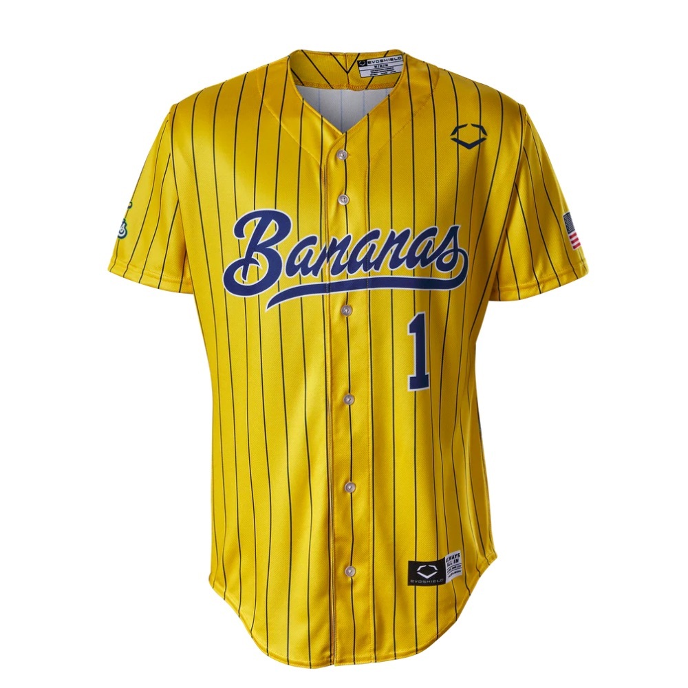 Savannah Bananas Jersey - NWT